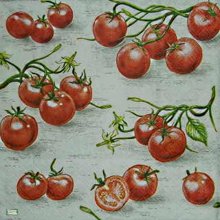 1 serviette papier Les Tomates- 81