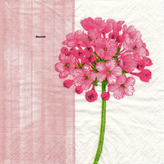 1 serviette papier Autres fleurs - 34