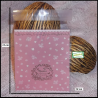 50 Pochettes cadeaux Bonjour Rose