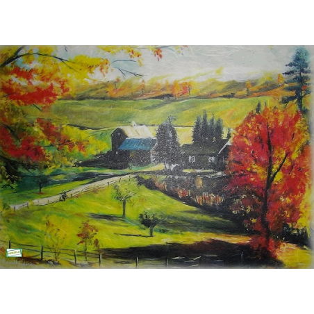 1papier de riz Paysage-X70