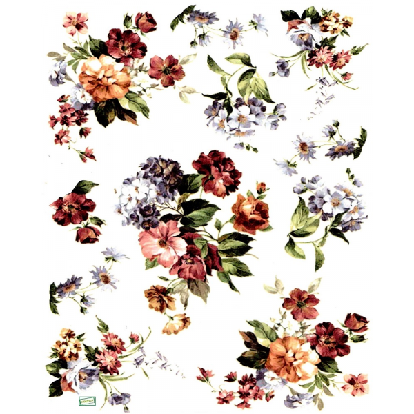 1 papier de riz Les Fleurs - R94