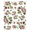 1 papier de riz Les Roses - R891