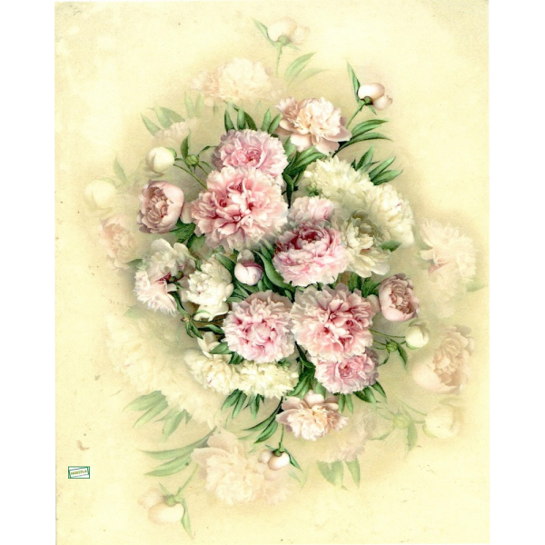 1 papier de riz Les Fleurs - R1165