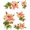 1 papier de riz Les Roses - R1205