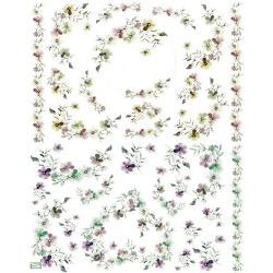 1 papier de riz Les Fleurs - R1368