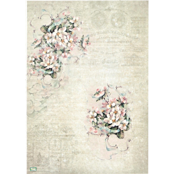 1 papier de riz Les Fleurs - R2059