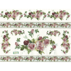 papier découpage Roses-S36