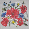 1 serviette Mix de Fleurs -54