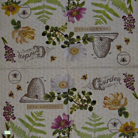 1 serviette Mix de Fleurs -95