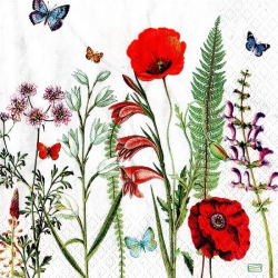 1 serviette Mix de Fleurs -110