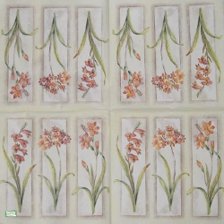 1 serviette Mix de Fleurs -119