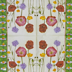 1 serviette Mix de Fleurs -120