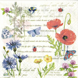 1serviette Mix Fleurs-121