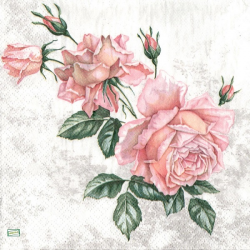 1 serviette Les Roses -25