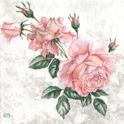 1serviette papier Les Roses-25