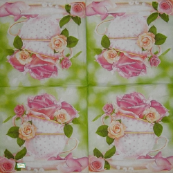 1serviette papier Les Roses-37