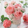 1serviette papier Les Roses-3