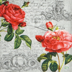 1 serviette Les Roses -8