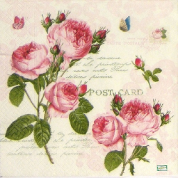 1serviette papier Les Roses-11