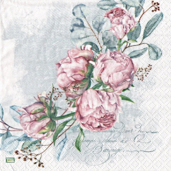 1 serviette papier Les Roses - 12