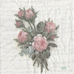 1 serviette papier Les Roses - 14