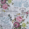 1serviette papier Les Roses-24