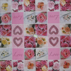 1serviette papier Les Roses-38