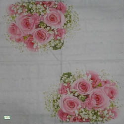 1serviette papier Les Roses-77