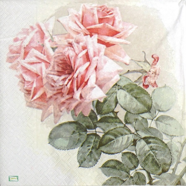 serviette papier Les Roses-112