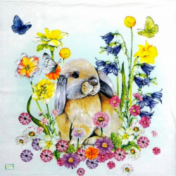 1 serviette Le Lapin -16