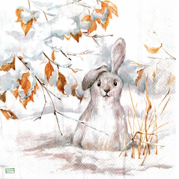 1serviette papier Le Lapin-29