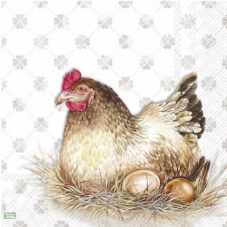 1serviette papier Poulet-36