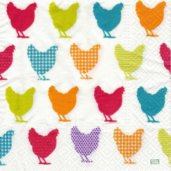 1serviette papier Poulets-37