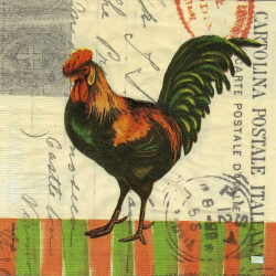 1serviette papier Le Coq-50