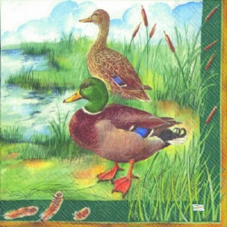 1serviette papier Canards-69