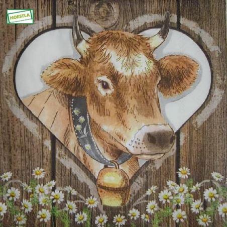 1serviette papier La Vache-104