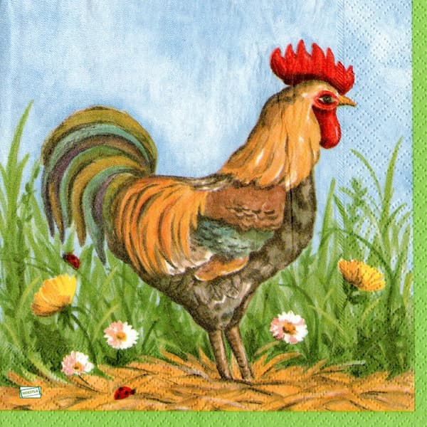 1 serviette Le Coq - 105