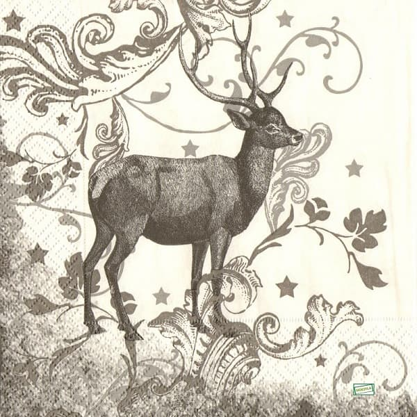 1 serviette Le Cerf -6