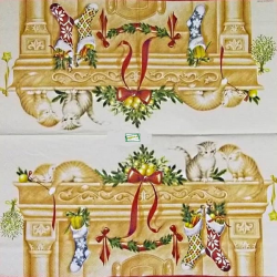 1serviette papier Châtons-22