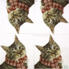 1serviette papier Chat-68