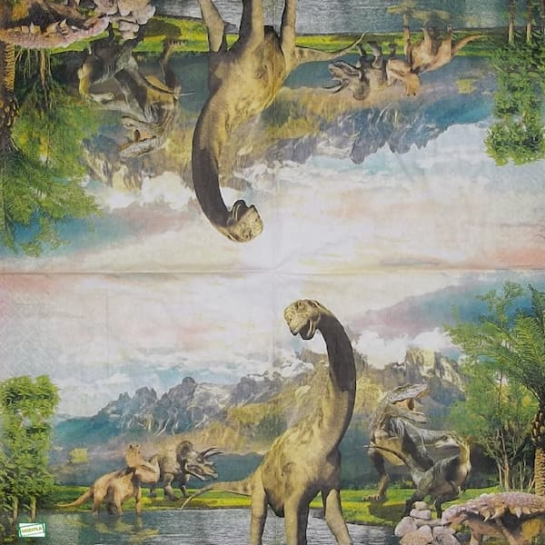 1serviette papier dinosaures-6