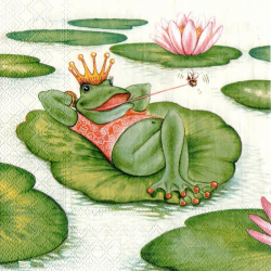 serviette papier Grenouille-38