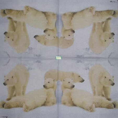 1serviette papier Les Ours-41