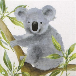 1 serviette Le koala -25