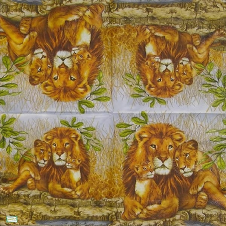 1serviette papier Lions-42