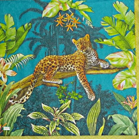 1serviette papier Tigre-45