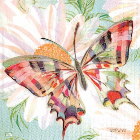 1serviette papier Papillon-58