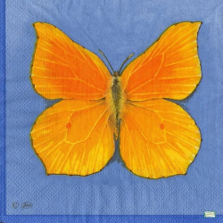 1 serviette Papillons -67