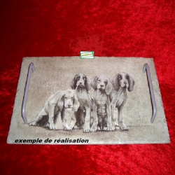 1 papier de riz Chiens -ZAN6G