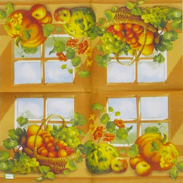 1serviette papier Fruits-71